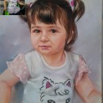 Ангелина Недин-Детски Портрет по Снимка