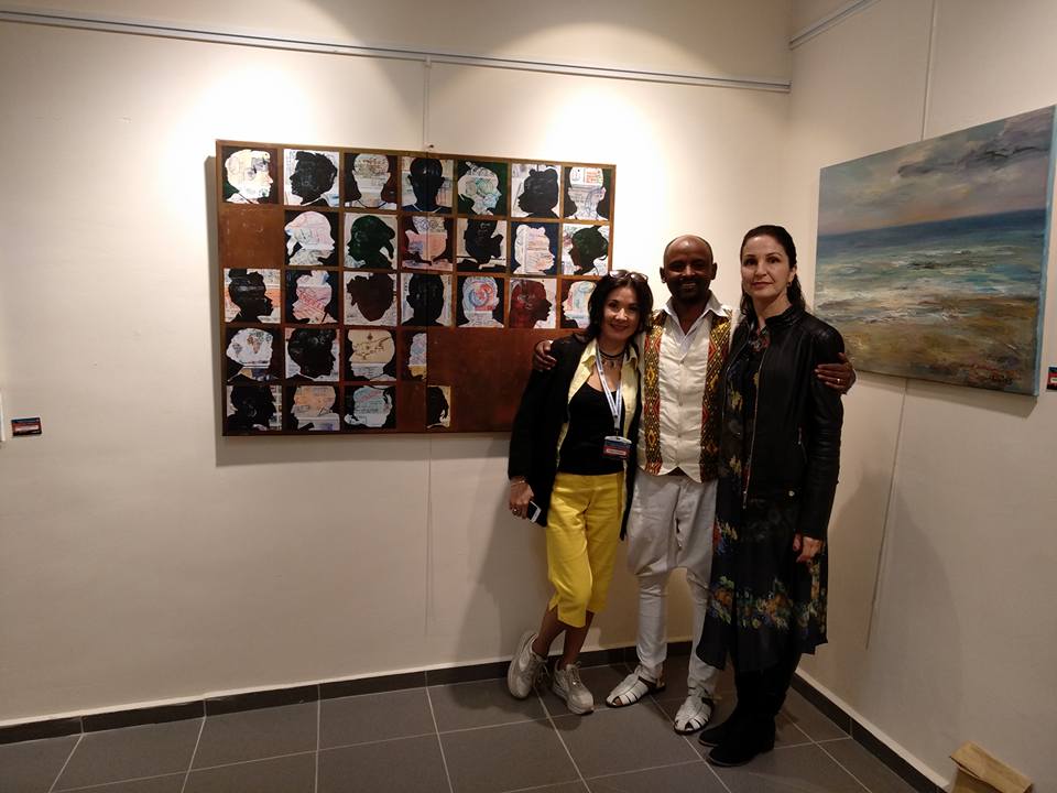 Ангелина Недин с Участие на Международен Пленер по Изобразително Изкуство Кипър 2018