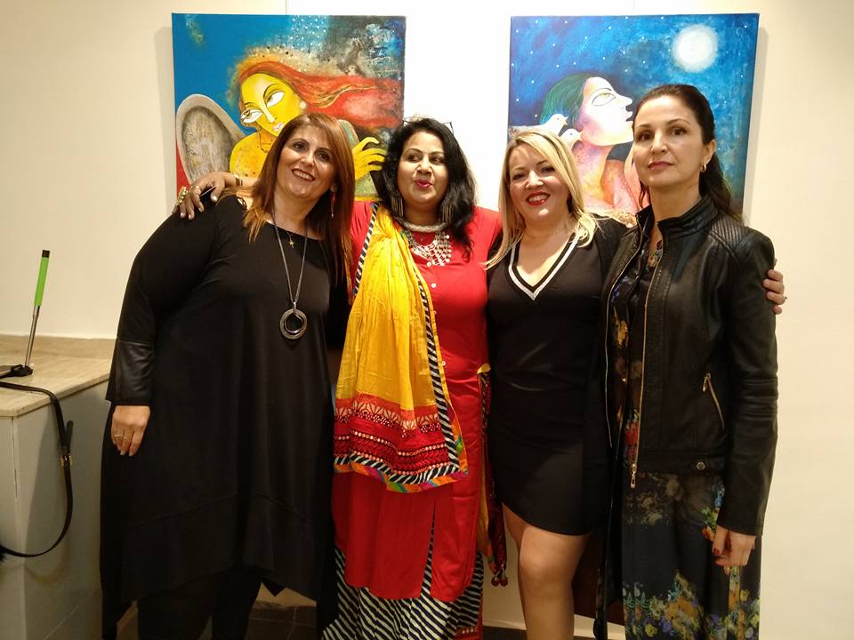 Ангелина Недин с Участие на Международен Пленер по Изобразително Изкуство Кипър 2018