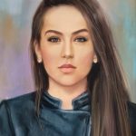 Портрет на Момиче Ангелина Недин 2019